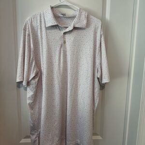 Peter Millar Men’s Summer Comfort Tropical Cocktail Golf Polo Shirt